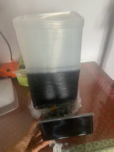 Plastic Food Container 10 Pcs  Rs.85 Only Rupees