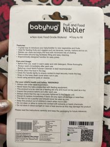 Two Fruit And Food Nibbler