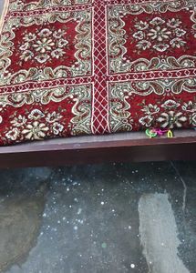 Maroon Color King Size Bed Cover Siz 72