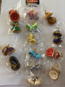 Silk Thread Earrings