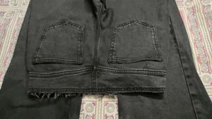 Butterfly Black Straight Jeans 🦋