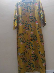Floral Print Kurta