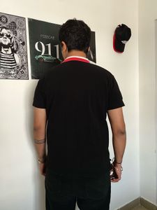 Burberry Black Polo T-Shirt