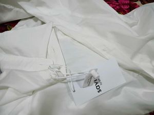 Savana Lace Up Back Detail Blouse