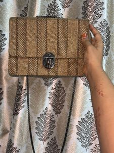Woven Crossbody Bag