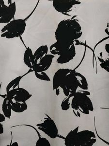 Floral Ruffle Sleeve Top (Size-S)