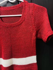 Red Crop Top