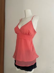 Chic Coral Cami Top