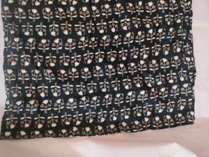 Black And White Kurta Set