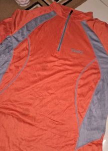 Zipped Full Sleeves Tshirt