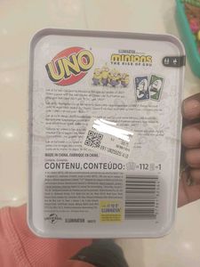 Minions UNO Mattel Original Cards