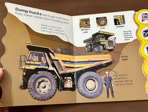 Noisy Trucks(Sound Not Working)Book