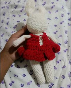 Crochet Bunny Plush Toy