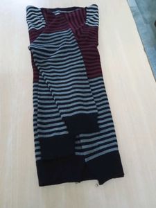 Striped V-Neck Sweater