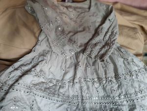 Eyelet Embroidered Peplum