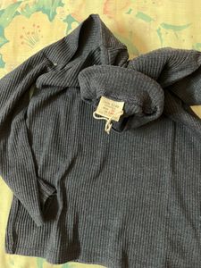 Polo Neck Top