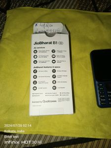 Only 2 Days Old Jio Bharat B1 4G Mobaile Phone