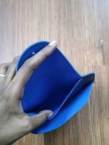Blue Pouch For Sunglasses