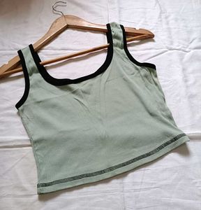White And Mint Green Tops Combo