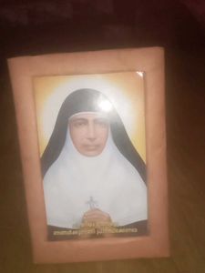 Photo Frame Of Saint Using Carboard