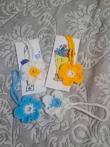 Handmade Corcshet Key chain