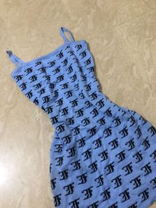 Blue Mini Dress