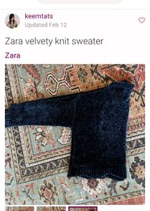 Cozy Velvet Sweater