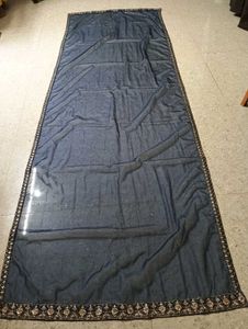 Organza Navy Blue New Dupptta