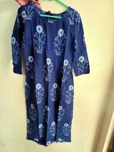 Floral Print Kurta