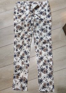 women cotton printed jeans