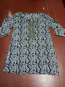 Floral Print Kurta