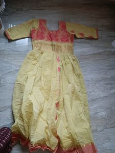 Party Wear Maternity Feeding Kurti Umbrella Cut