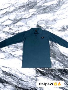 Stylish Blue Long Sleeve Shirt