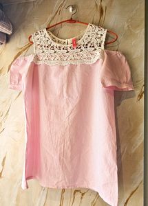 DJ & C PINK Crusia Topoff Shoulders