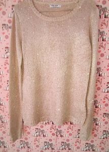 Shimmer skin top