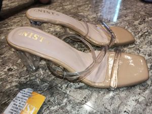 Clear Strap Heels