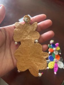 One Time Worn Beautiful Beaded Handmade Earrings