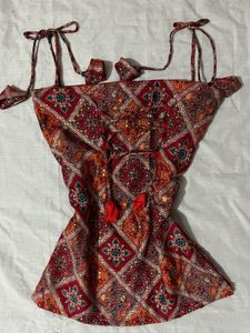 Corset strap Kurti