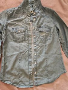 Denim Western Shirt