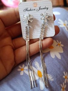 Dangling Crystal AD Earrings