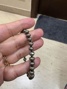 diamond cut pyrite Bracelet