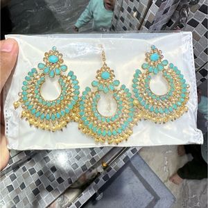 Earring With Mangtikka
