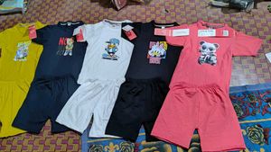 2pcs Pack, 2yrs To 10yrs Kids Set