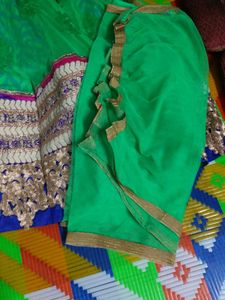 Green Ethnic Gown