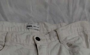 White Cargo Pants