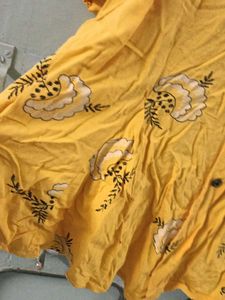 Floral Yellow Top