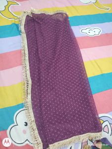 🔥 Purple Designer Dress With Duppata 🔥