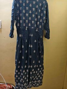 Elegant Blue Printed Kurta