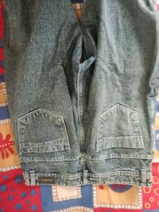 Ripped Blue Denim Jeans