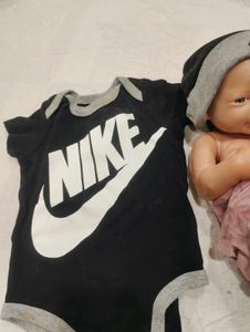 Cute Nike Baby Bodysuit
